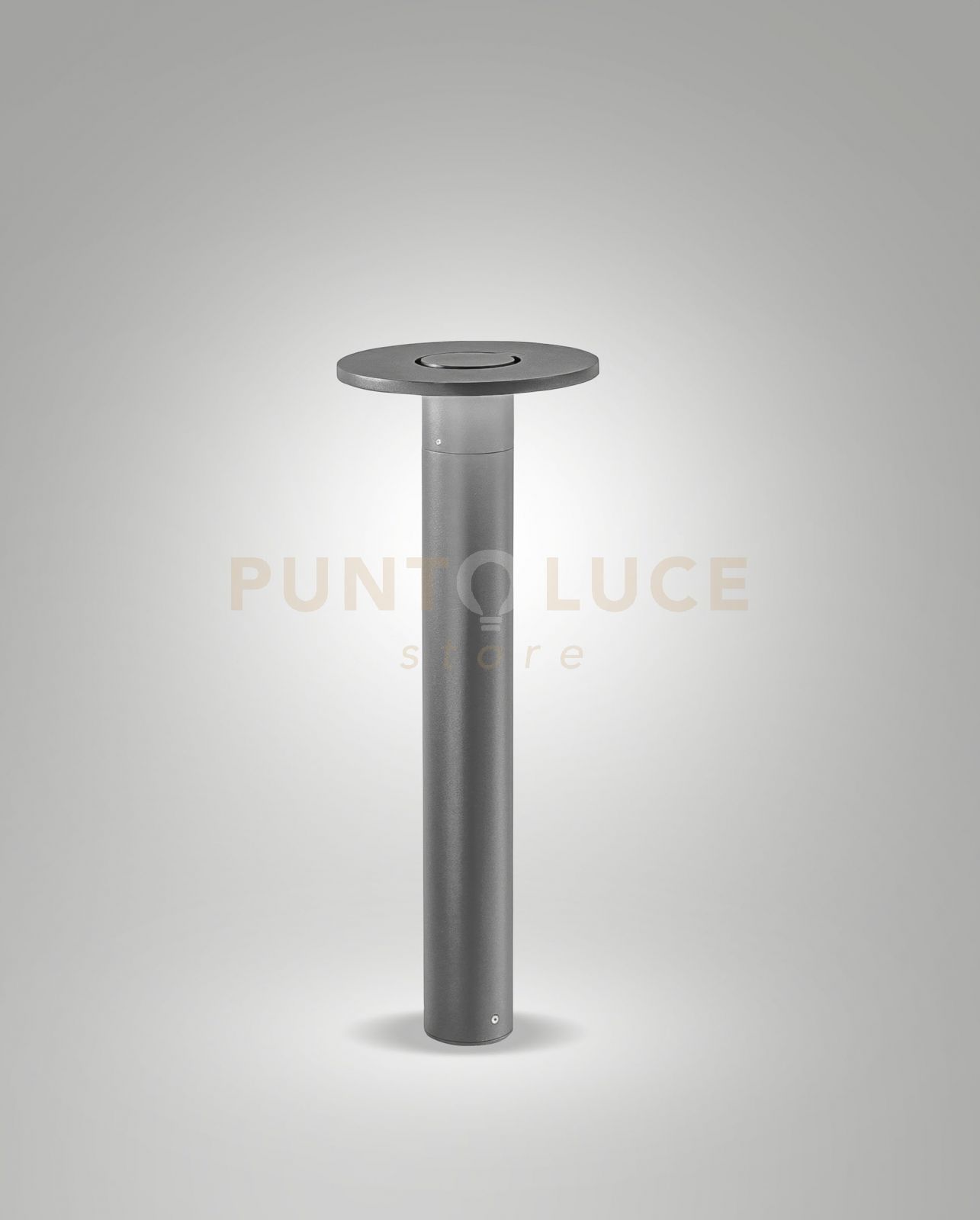 foto del prodotto elite paletto grigio scuro per esterno cm.65 10w 3000k 1309lm