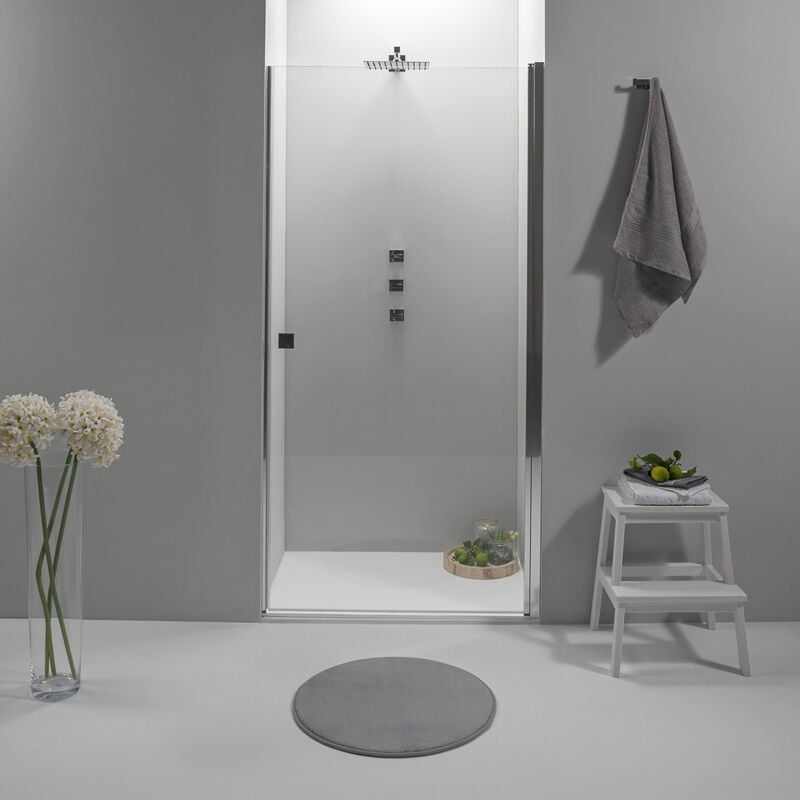 foto del prodotto elite porta doccia nicchia 70 cm battente trasparente