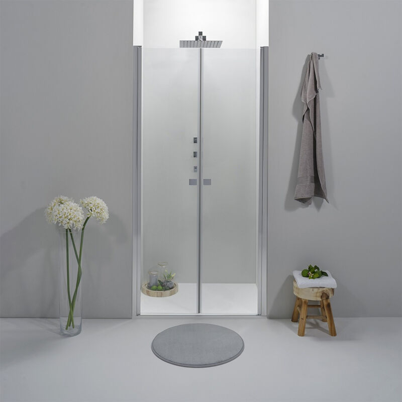 foto del prodotto elite porta doccia nicchia 70 cm saloon trasparente