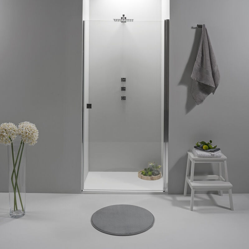foto del prodotto elite porta doccia nicchia 90 cm battente trasparente