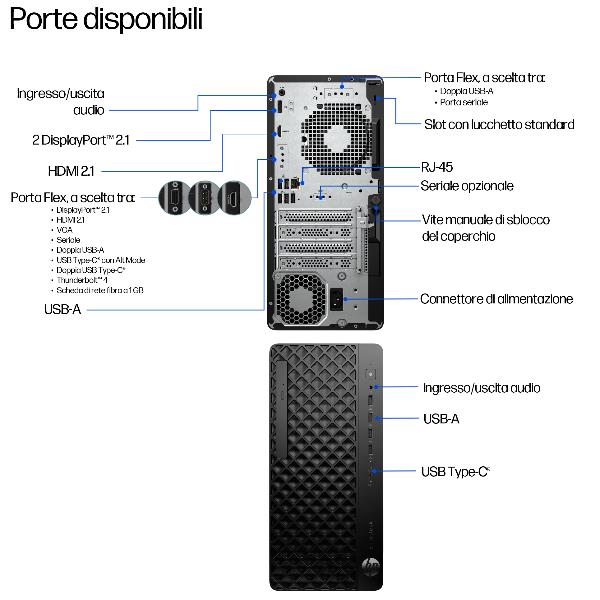 foto del prodotto elite tower 8 g1i ultra7 265 32 1 dvd win11p 3yw