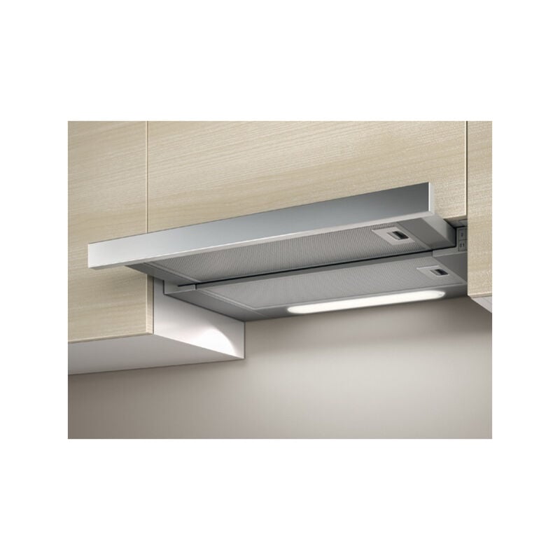 foto del prodotto elite14 lux grix/a/60 incassato argento, acciaio inox 336 m3/h - elica