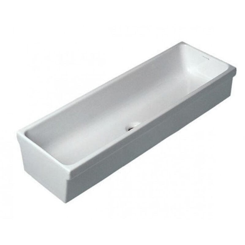 foto del prodotto elleboro lavabo a canale ceramica bianco codice prod 500.899.00.1 geberit
