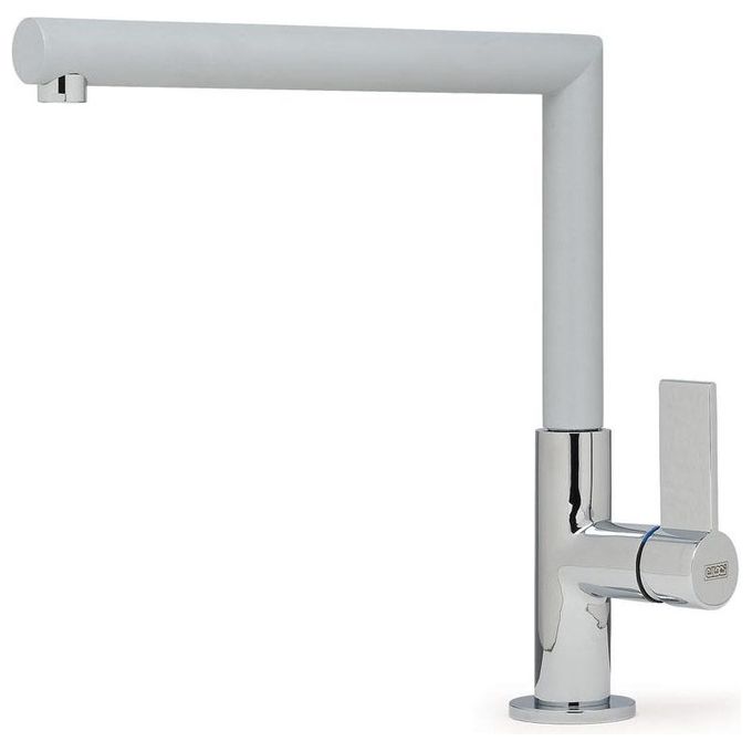 foto del prodotto elleci ares mmkare7 miscelatore da cucina monocomando, da incasso, metaltek, canna girevole, 24 cm, alluminio