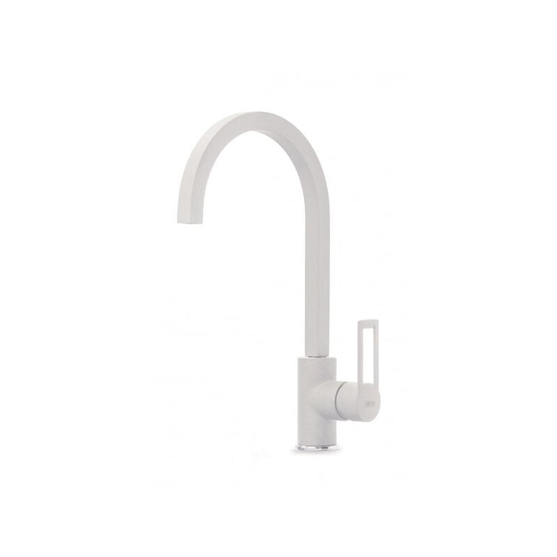 foto del prodotto elleci bridge g68. tipo di beccuccio standard, colore del prodotto bianco, materiale del rubinetto granitek. altezza sopra la superficie di