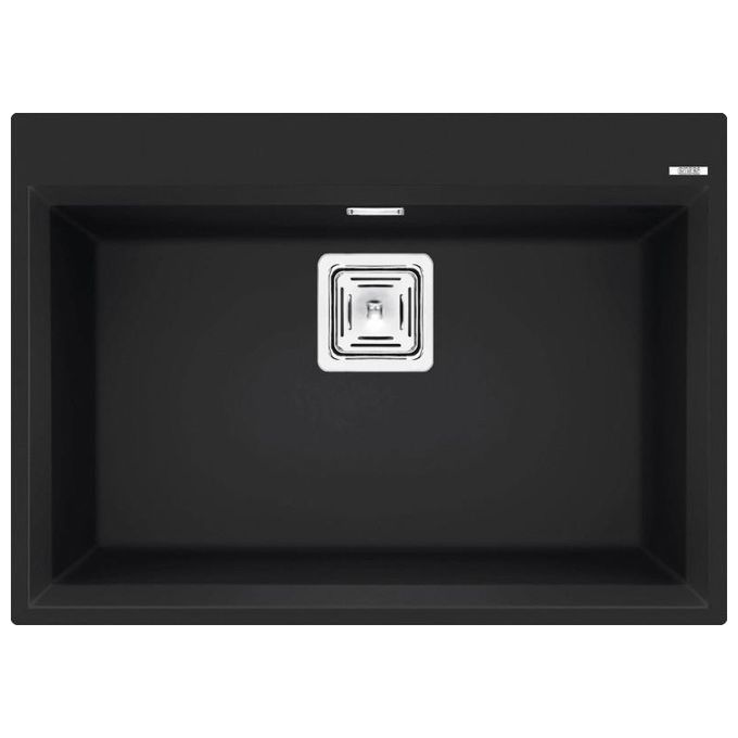 foto del prodotto elleci lgk12040 karisma 120 lavello granitek 1 vasca 70 cm nero