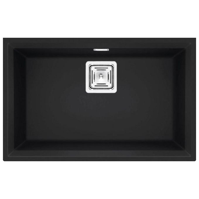 foto del prodotto elleci lgk12040bso karisma 120 lavello keratek plus 1 vasca 70 cm nero