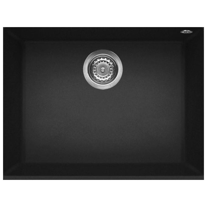 foto del prodotto elleci lgq11040bso quadra 110 lavello granitek 1 vasca 58 cm nero