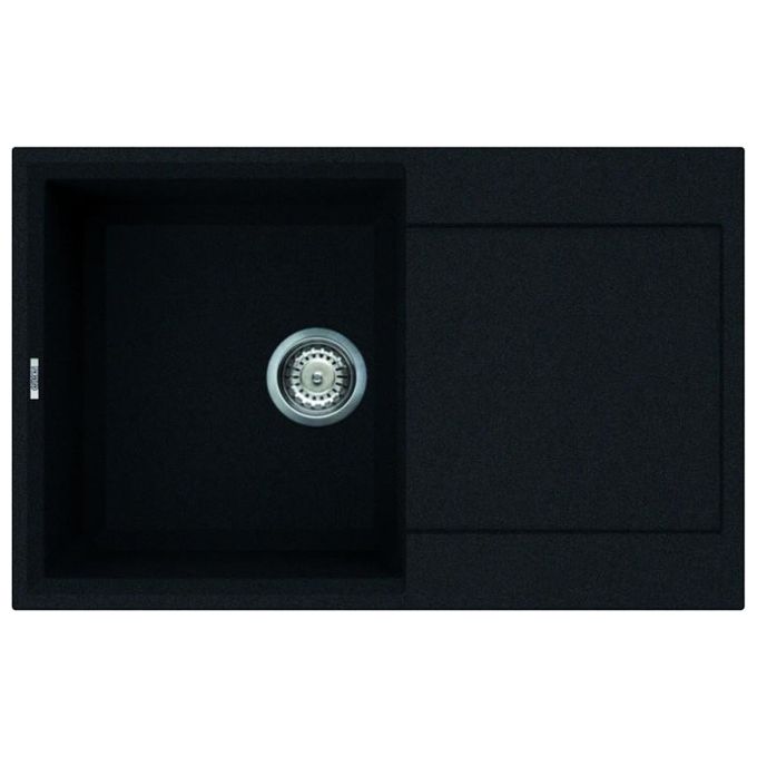 foto del prodotto elleci lgy30059 easy 300 lavello granitek gocciolatoio reversibile 1 vasca 79 cm antracite