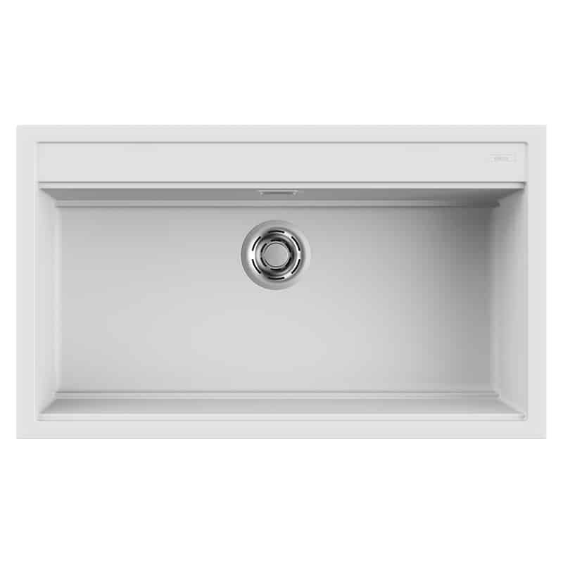 foto del prodotto elleci lkb36096 best 360 lavello keratek 1 vasca 86 cm bianco