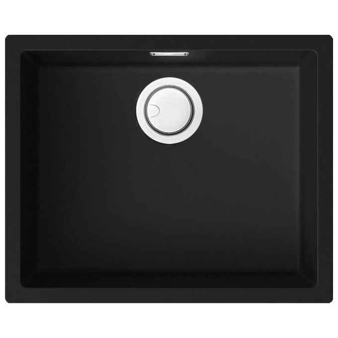 foto del prodotto elleci lkz10586 zen 105 lavello keratek plus 1 vasca 56 cm nero