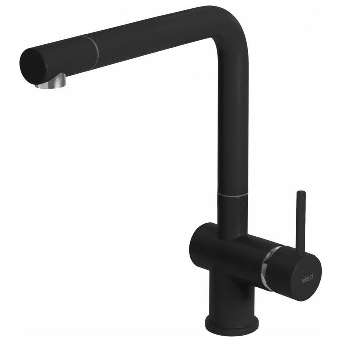 foto del prodotto elleci mkkstr86 stream miscelatore monocomando con canna girevole modern kuro 86