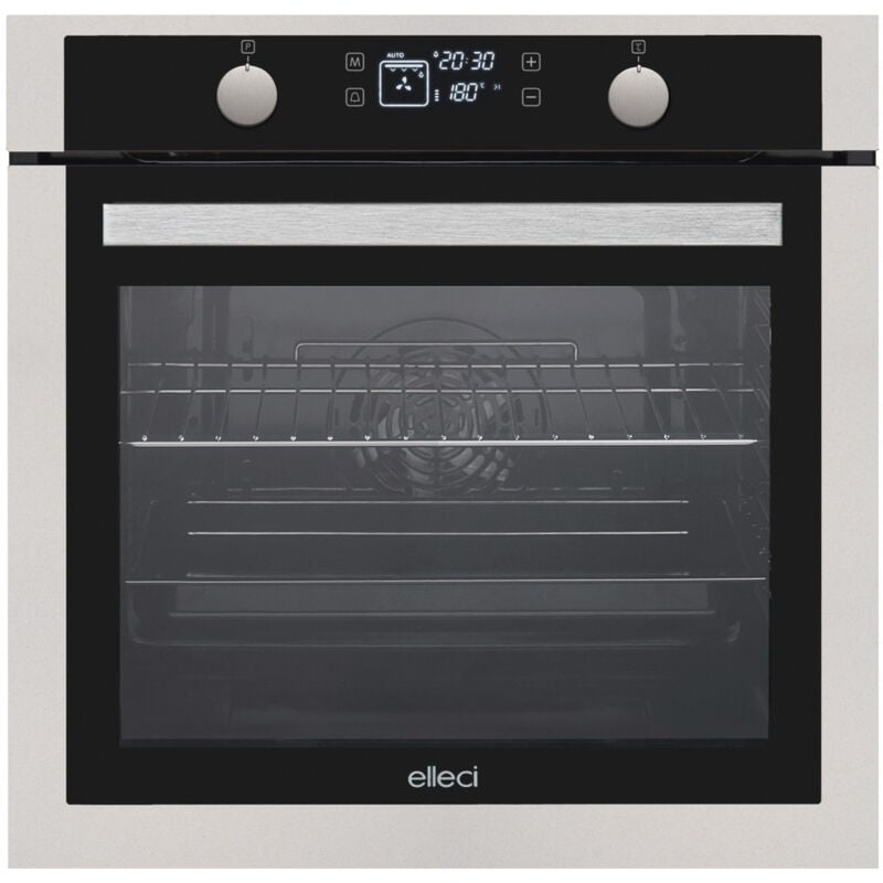 foto del prodotto elleci plano plus m79 forno 78 l alluminio, nero, bianco