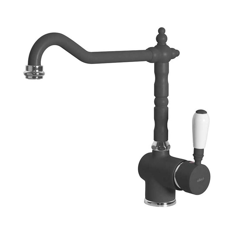 foto del prodotto elleci rubinetto miscelatore cucina rio granitek antracite mgkrio59
