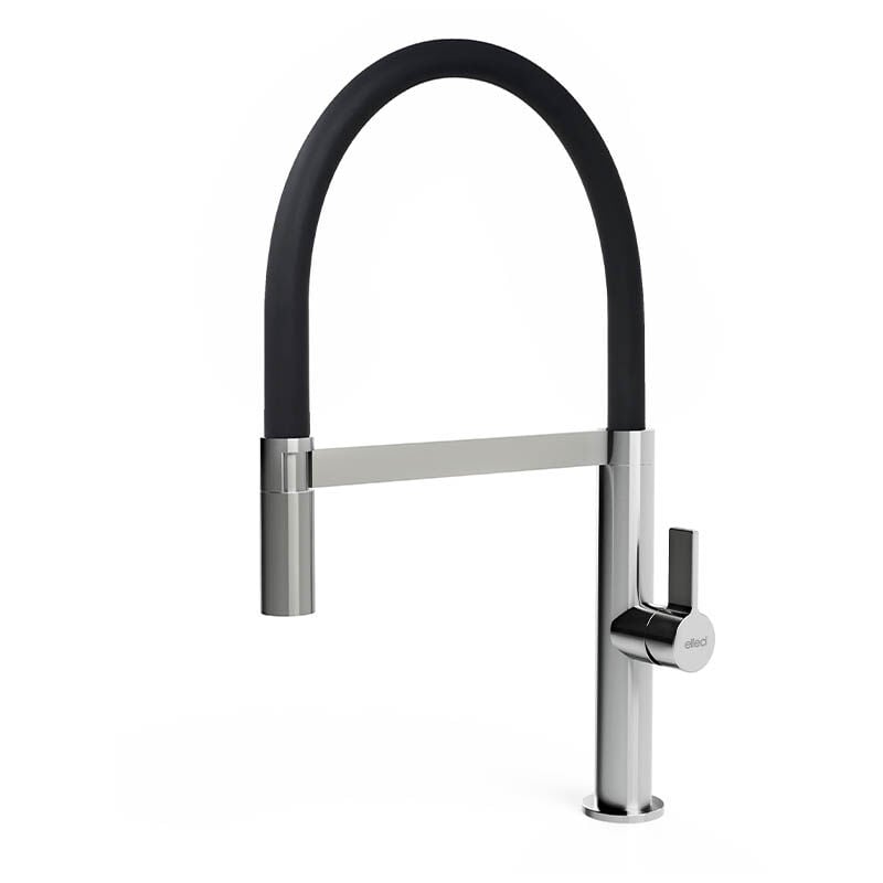 foto del prodotto elleci rubinetto miscelatore cucina wave cromata cromato mikwavcr