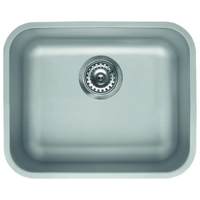 foto del prodotto elleci space 500 r50 lic500sacpun lavello sottotop 1 vasca, acciaio inox satinato, 54x44 cm, sottotop, inox satinato