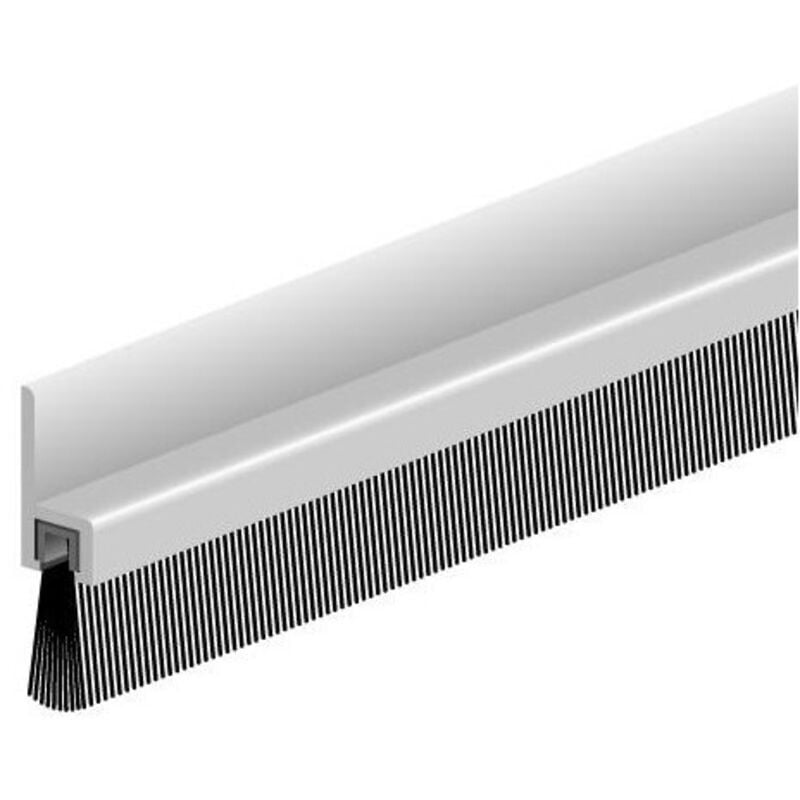 foto del prodotto ellen - porta in alluminio inferiore con ibs31 brush - 100 cm - 0308201d