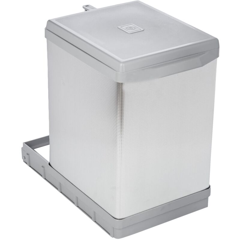 foto del prodotto elletipi pal609 1all pattumiera estraibile automatica per base, plastica, 17 l, grigio, 25 x 41 x 39.5 cm