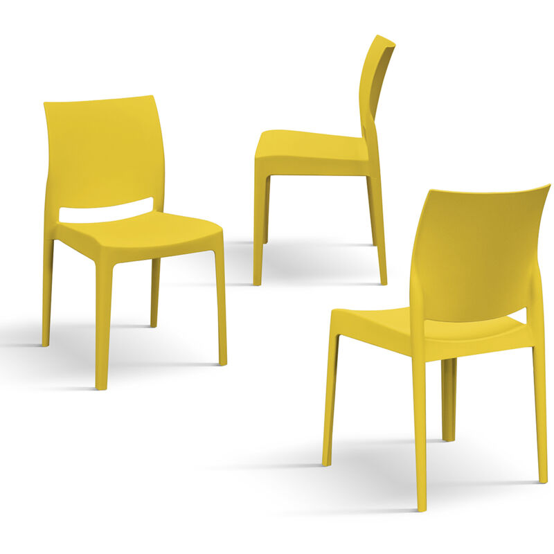 foto del prodotto elliot sedia di design moderno polipropilene