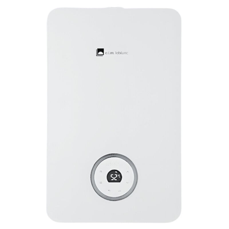 foto del prodotto elm leblanc ondea lc10 4 pvb riscaldatore da bagno a basso nox gas propano butano con fiamma pilota 