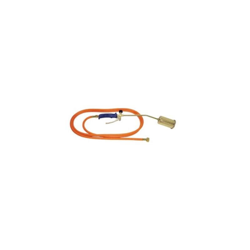 foto del prodotto elma torcia singola da 60 mm con grilletto e tubo butano da 3 m