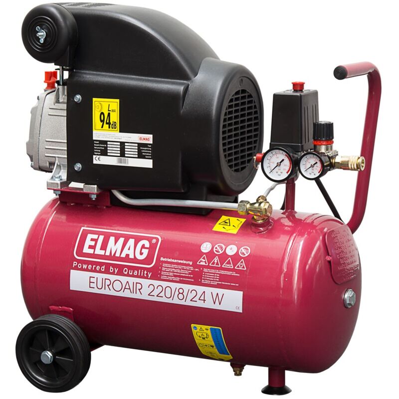 foto del prodotto elmag kompressor euroair 220 8 24 w 10007 
