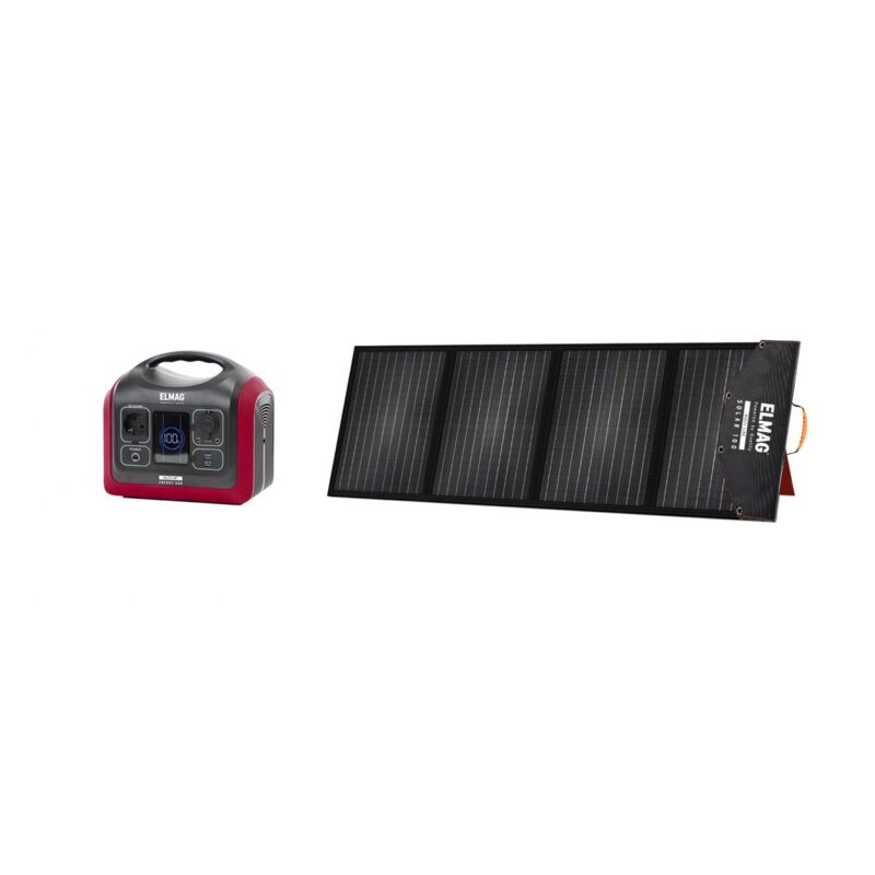 foto del prodotto elmag tragbares solargenerator set energy 600 solar 100 00401 