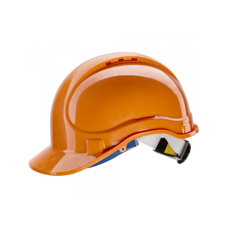 foto del prodotto elmetto abs c sottocollo arancione