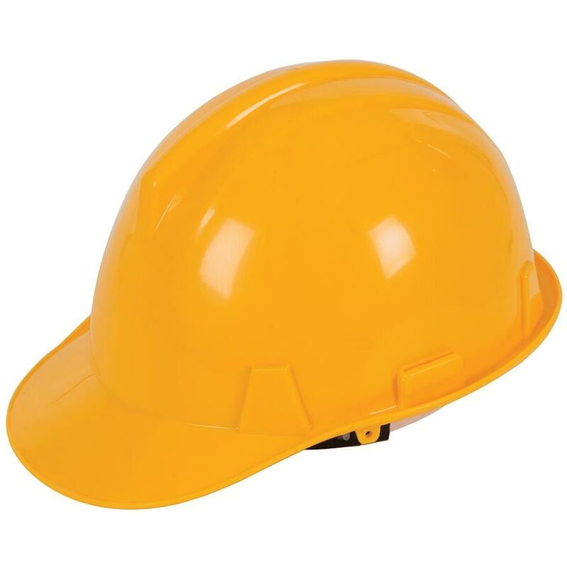 foto del prodotto elmetto di sicurezza giallo