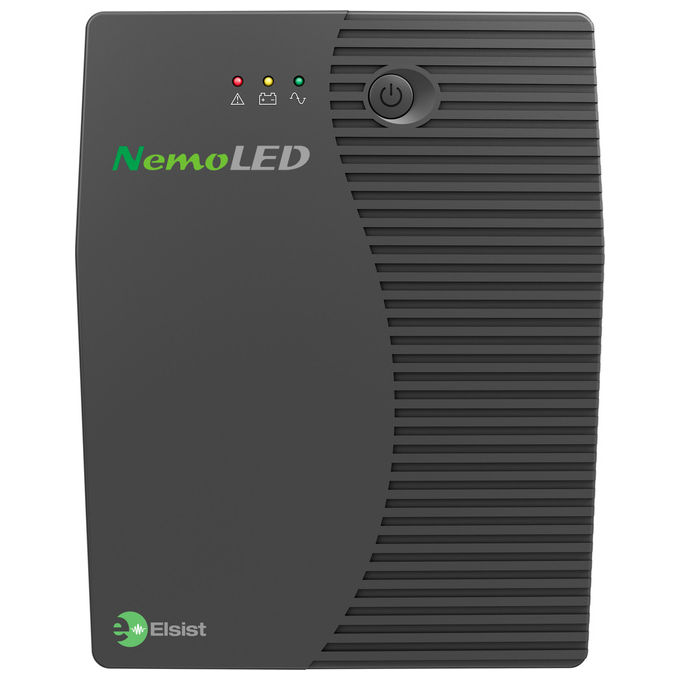 foto del prodotto elsist nemoled 65 ups line interactive 0,65kva 2 prese per pc ufficio casa gruppo continuita 