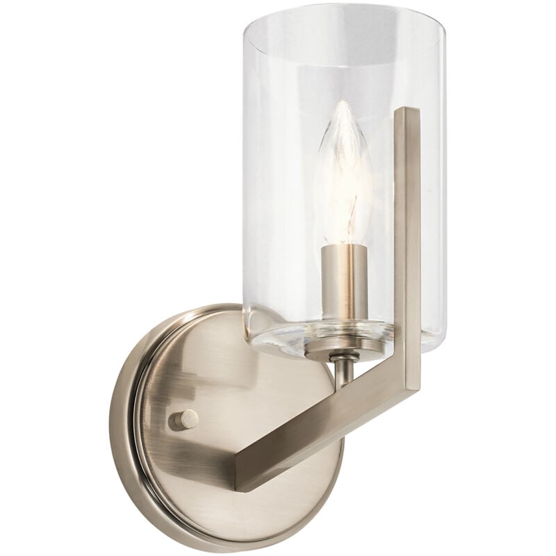 foto del prodotto elstead applique contemporanea nye acciaio peltro classico 1 luce e14