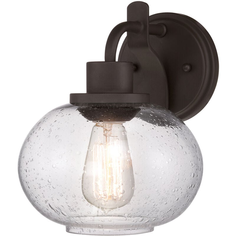 foto del prodotto elstead applique contemporanea trilogy metallo bronzo antico 1 luce e27