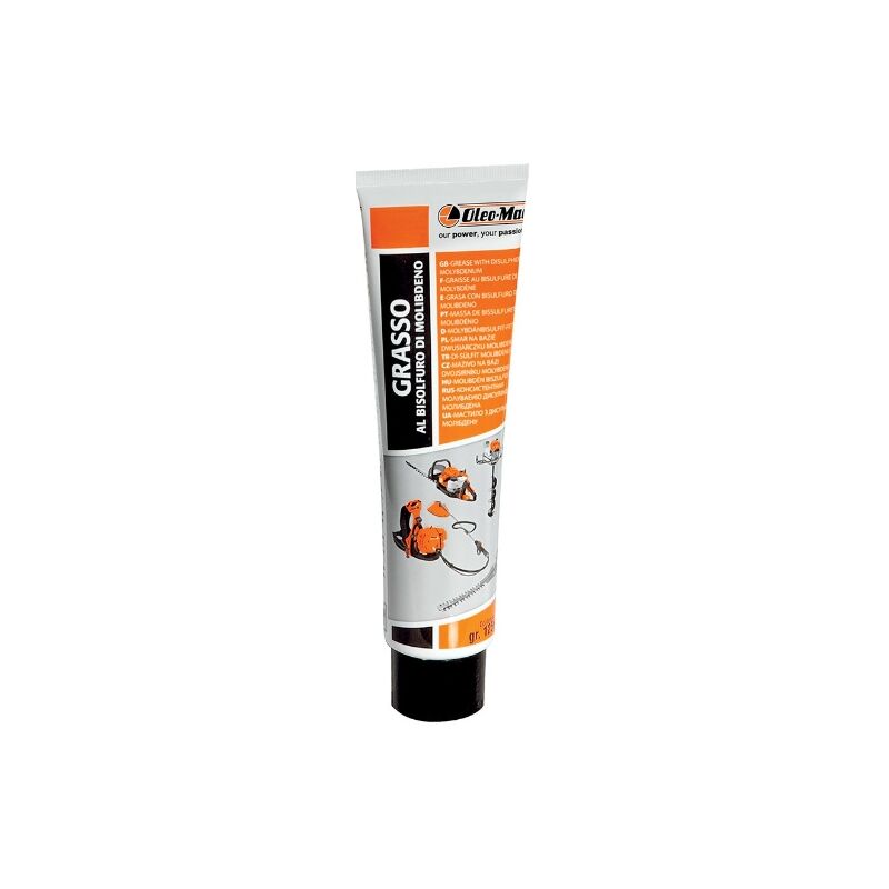foto del prodotto emak grasso nero alta velocita speciale coppie coniche decespugliatore oleomac 125gr