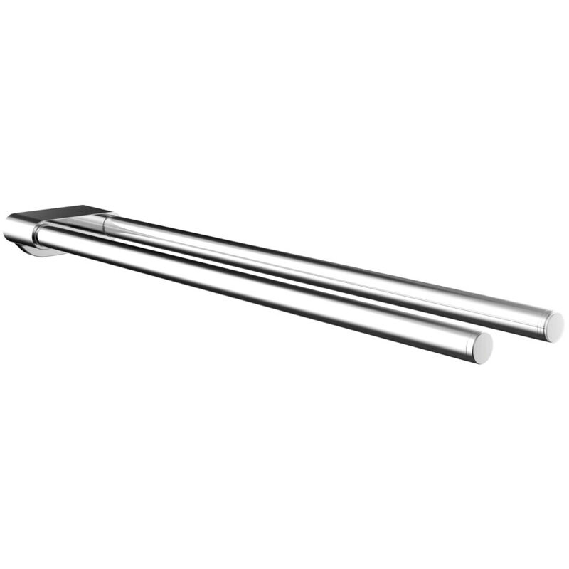 foto del prodotto emco flow porte serviettes, deux bras, fixe, 430 mm, 275000143,