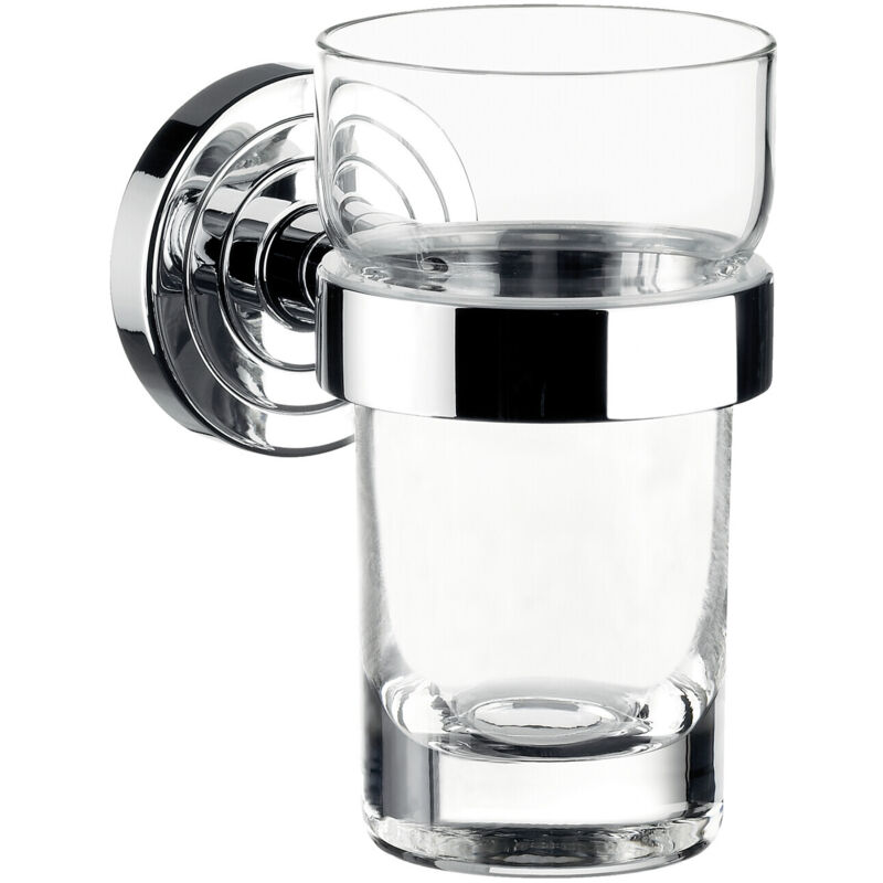 foto del prodotto emco polo porte verre, verre cristal clair, chrom , 072000100,