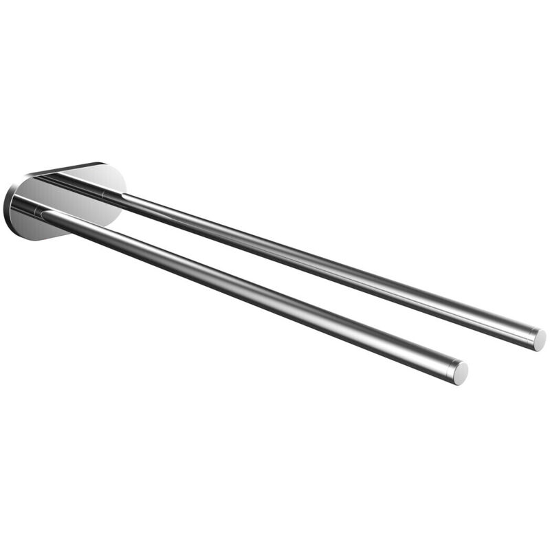 foto del prodotto emco porte serviettes rond, 2 bras, rigide, 400mm, 435000140,