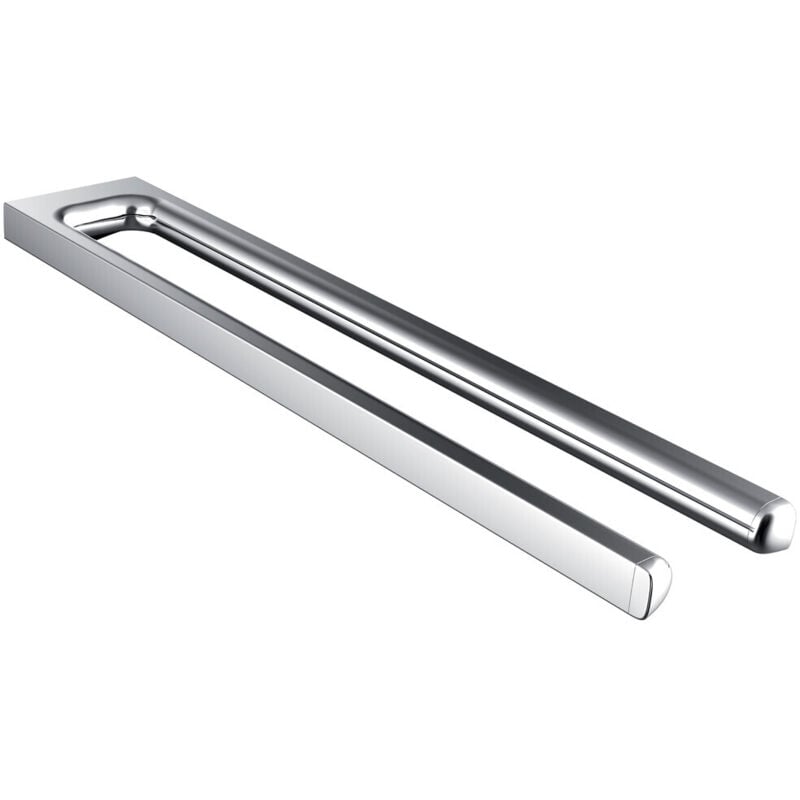 foto del prodotto emco porte serviettes tendance 2 bras, rigide, 430 mm, chrom ,