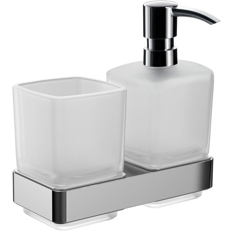 foto del prodotto emco - porte-verre loft et distributeur de savon liquide, modèle