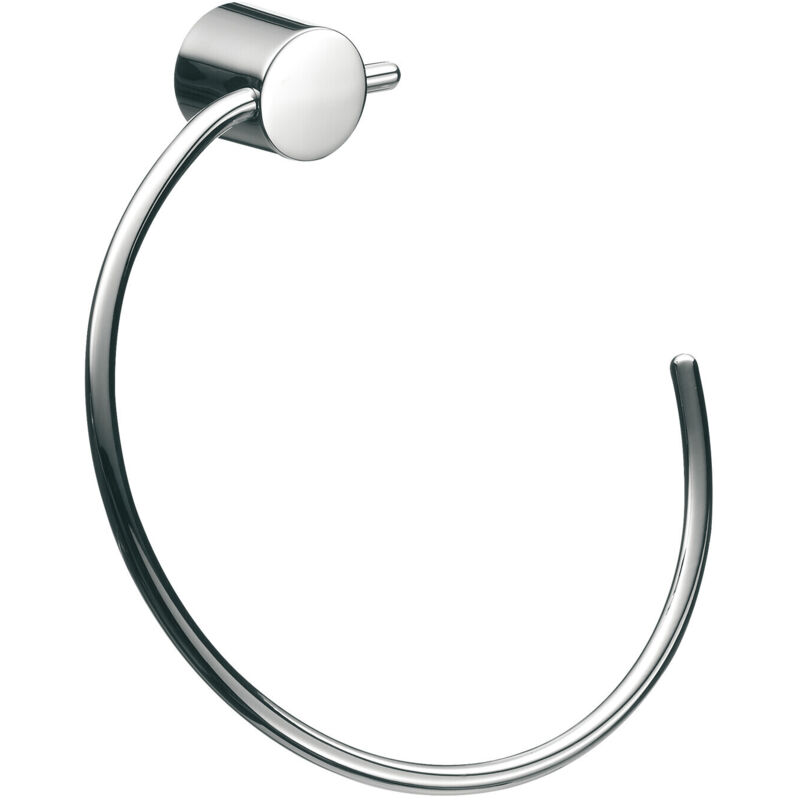immagine 0 del prodotto emco roundo 2 anneau porte serviettes, rigide, droit ouvert,