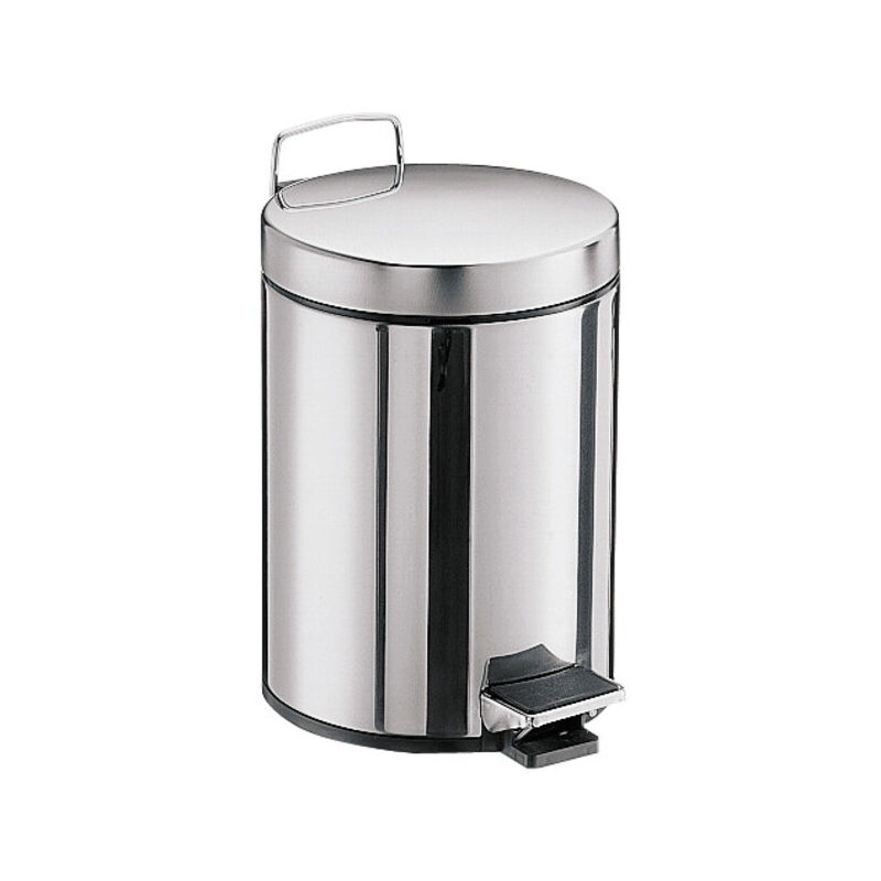 foto del prodotto emco system2 corbeille, couvercle et p dale, ronde, 5 litres,