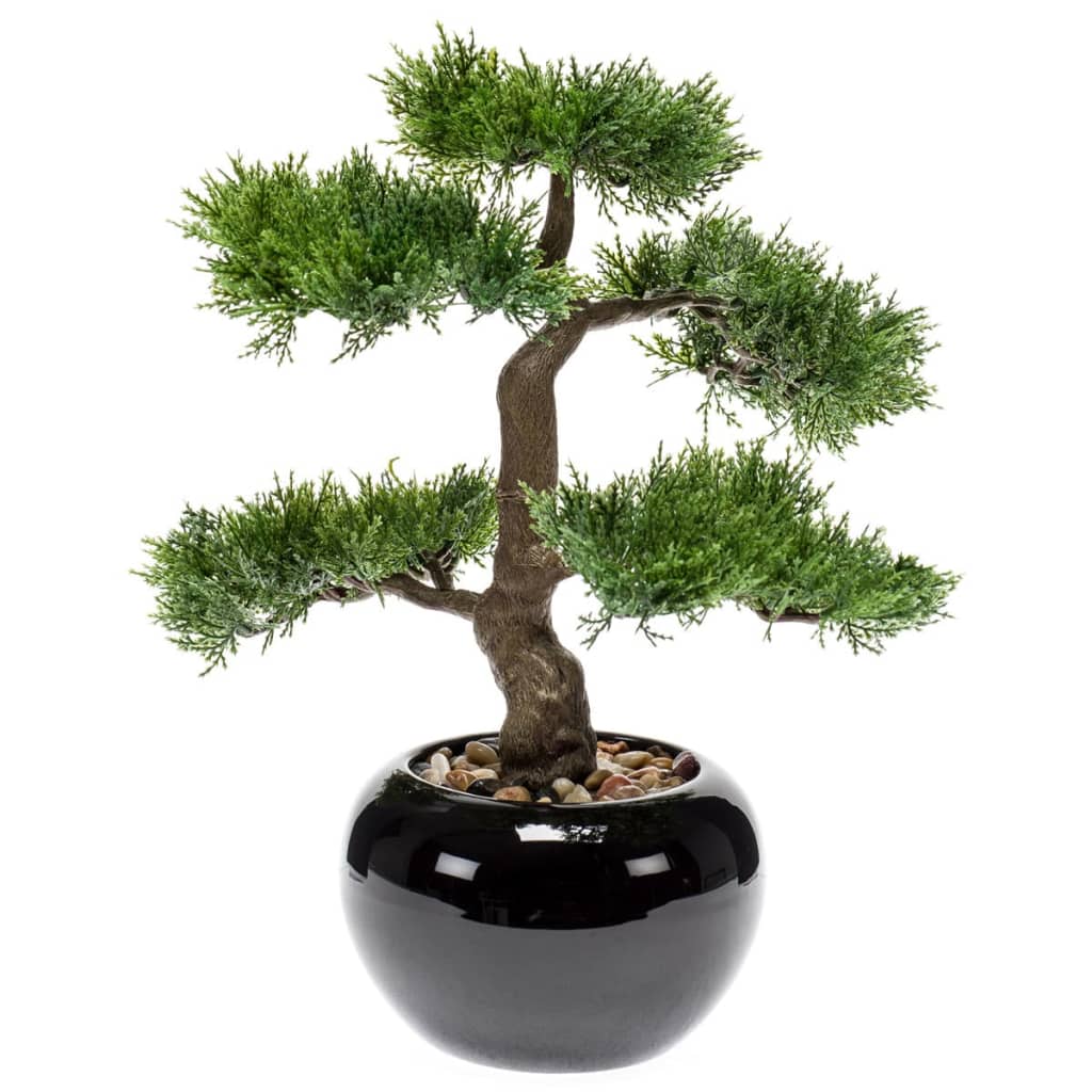 foto del prodotto emerald bonsai cedro artificiale verde 34 cm 420003cod mxl 130256