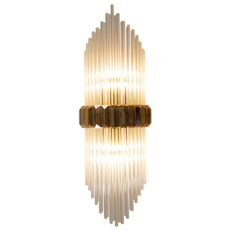 foto del prodotto emerald lampada da parete 510x190 mm, 2xe14, oro nero