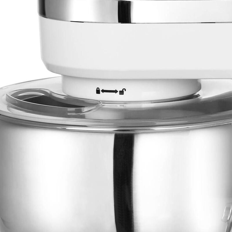 foto del prodotto emerio km 123117 robot da cucina 1000 w bianco, acciaio inox