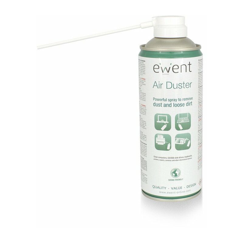 foto del prodotto eminent ewent ew5601 kit per la pulizia difficile da raggiungere pulitore ad aria compressa per la pulizia delle attrezzature 400 ml