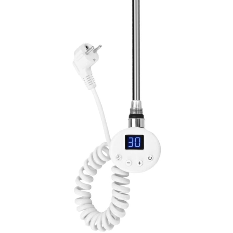 foto del prodotto emke barra riscaldante con termostato per termosifoni da bagno, 1200 w, cartuccia riscaldante in acciaio inox, per radiatore, scaldasalviette