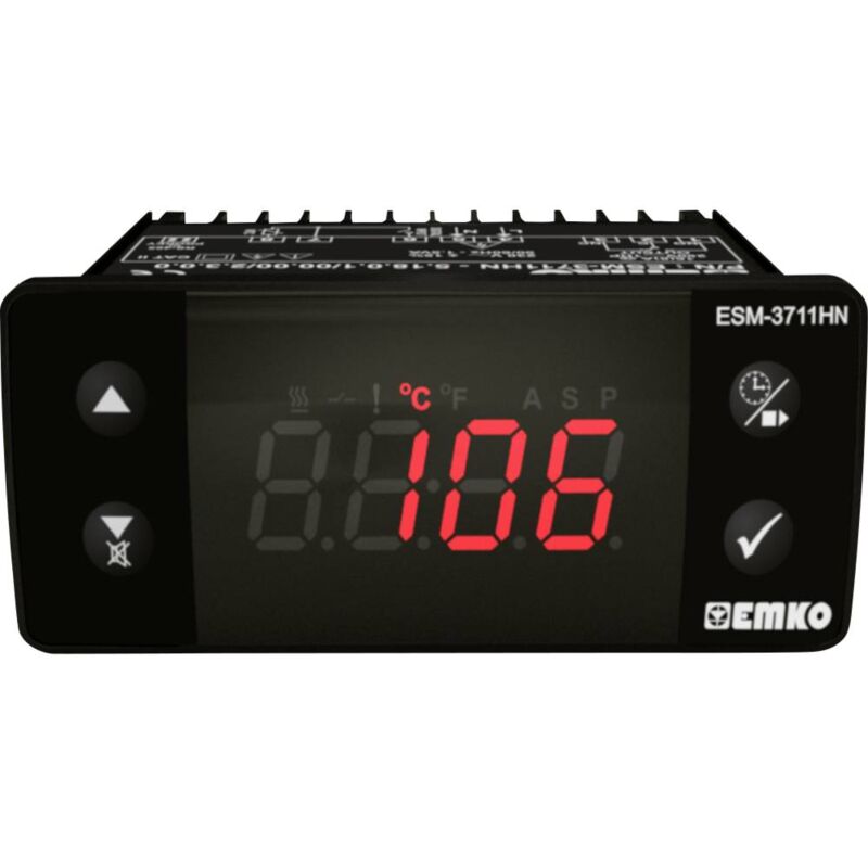 foto del prodotto emko esm 3711 hn.5.12.0.1 00.00 1.0.0.0 regolatori a 2 punti termostato ptc 50 fino a 130 c rel 16 a l x l x a 65