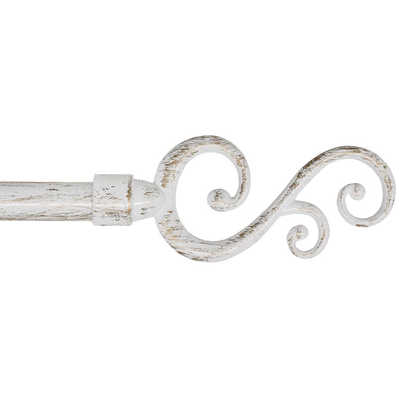 foto del prodotto emmevi mv s.p.a. bastone tenda ferro estendibile 160 300 asta scorritenda modello spirali shabby chic