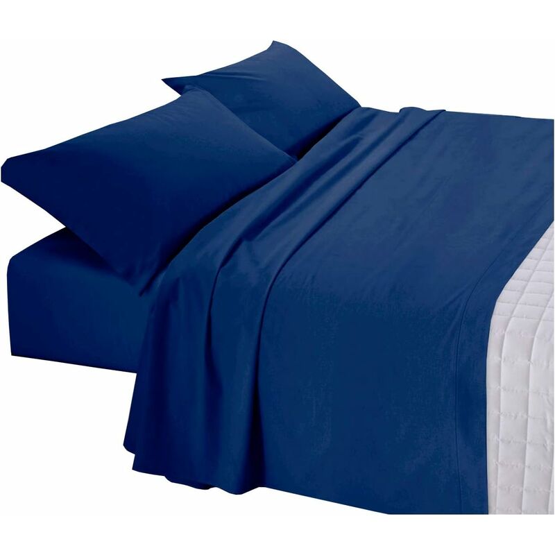 foto del prodotto emmevi mv s.p.a. completo letto 100 cotone set lenzuola federe 1 piazza e mezza bordeaux