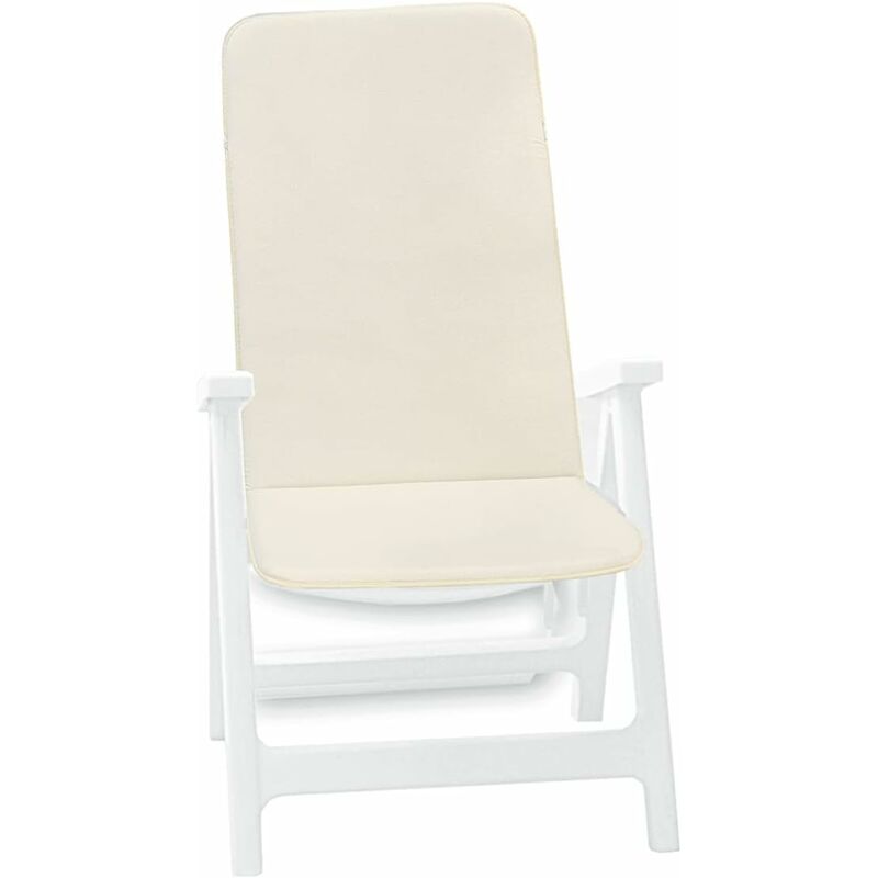 foto del prodotto emmevi mv s.p.a. cuscino giardino sedia copripoltrona coprisedia pieghevole morbido cru 100 made in italy