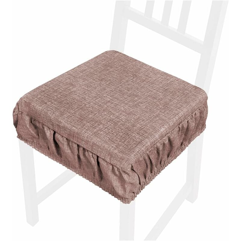 foto del prodotto emmevi mv s.p.a. cuscino sedia morbido sfoderabile coprisedia cotone lavabile colore pastello 100 made in italy rosso
